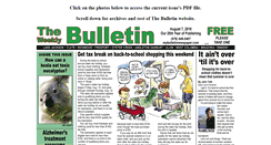 Desktop Screenshot of mybulletinnewspaper.com